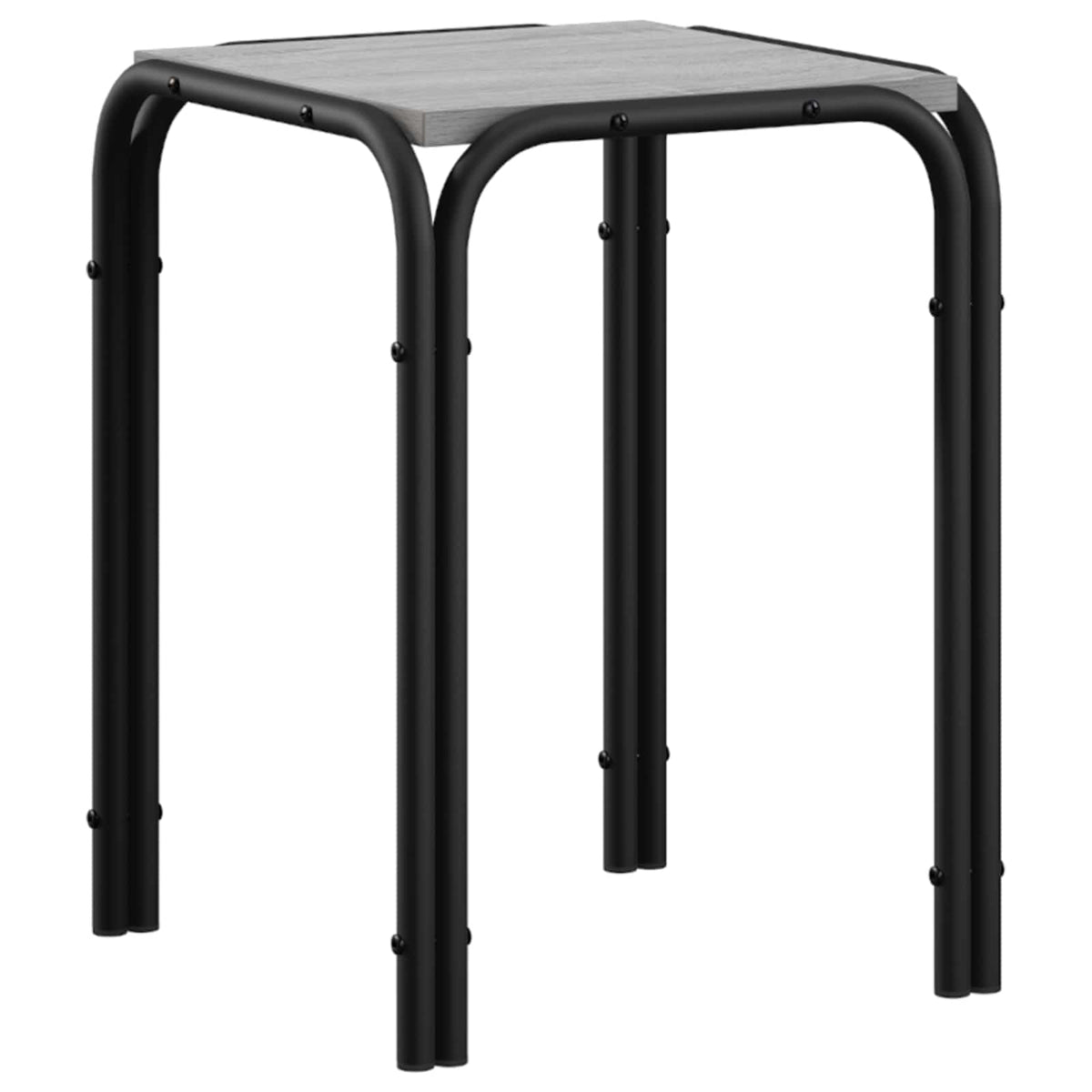 Bocni stol Siva Sonoma 41 x 40 x 50 cm Konstruirano drvo