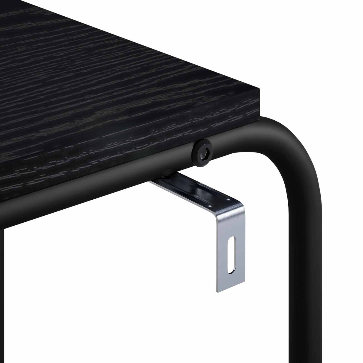 Bocni stol Crni hrast 40 x 31 x 55 cm Konstruirano drvo