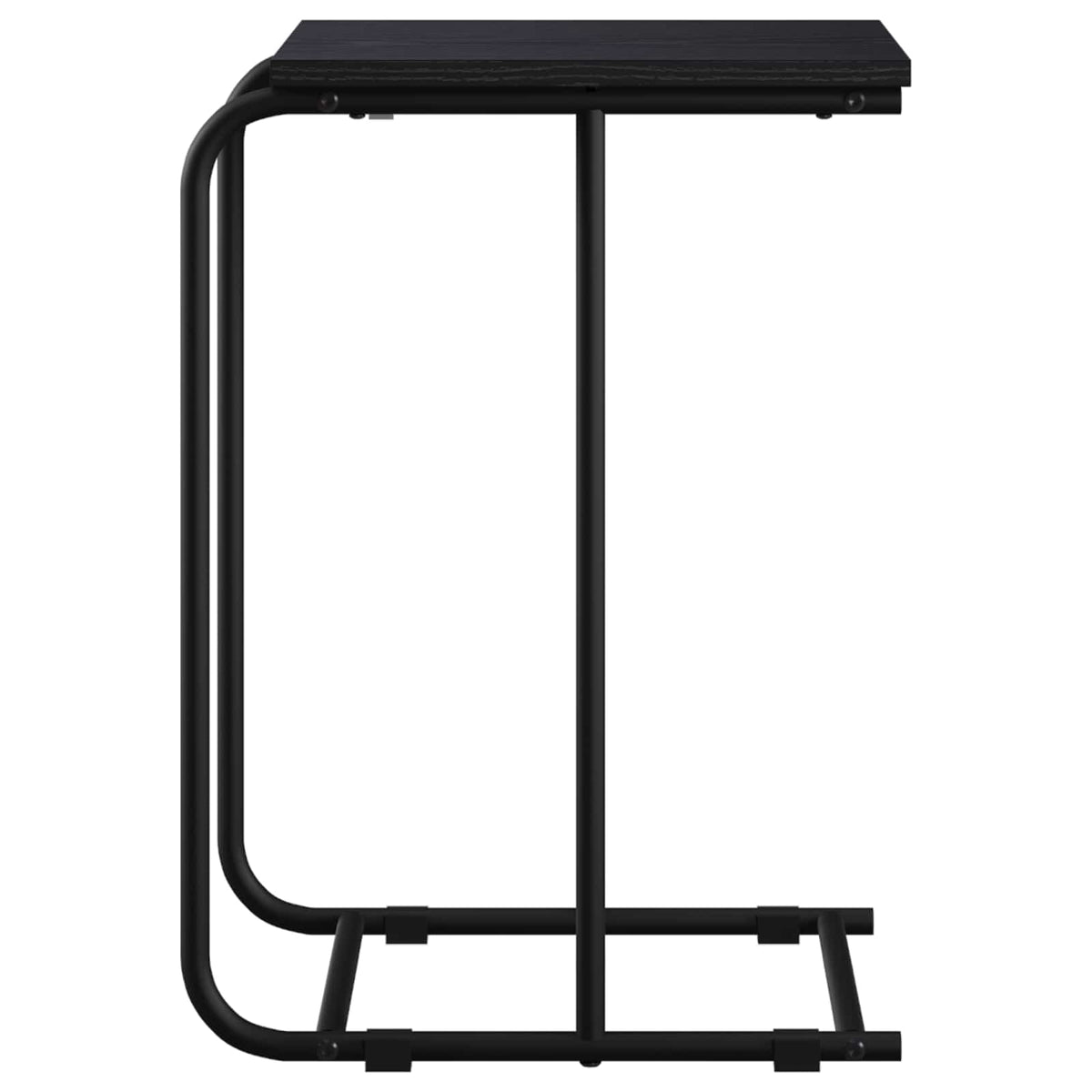 Bocni stol Crni hrast 40 x 31 x 55 cm Konstruirano drvo