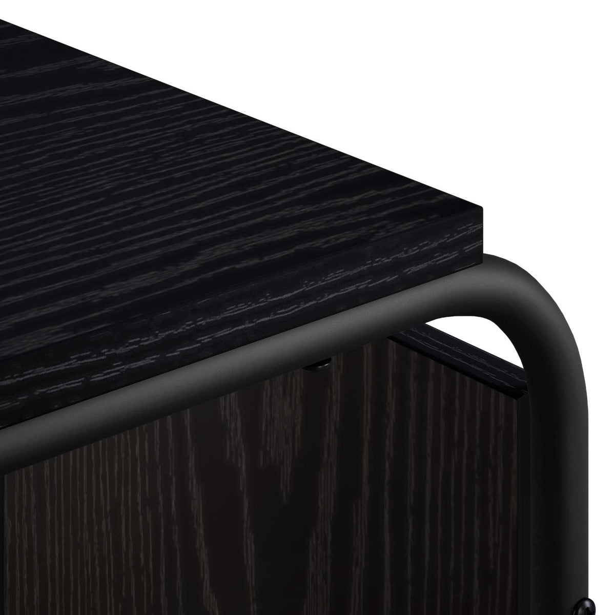 Bocni stol Crni hrast 40 x 31 x 55 cm Konstruirano drvo