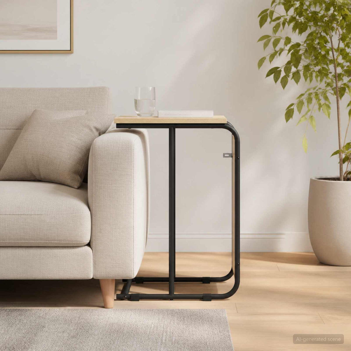 Bocni stol Hrast sonoma 40 x 31 x 55 cm Konstruirano drvo