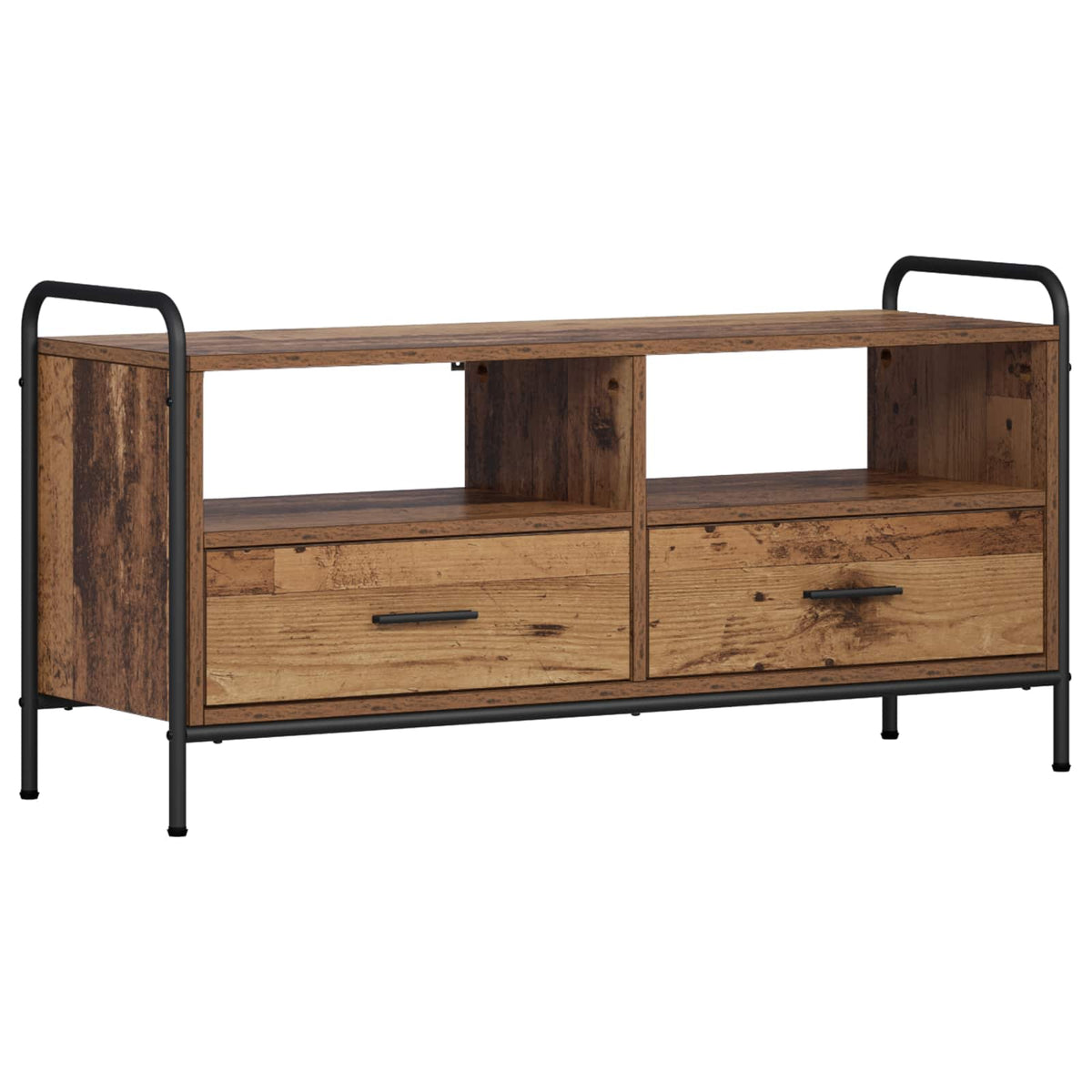 TV ormar 67,5 x 33 x 50 cm Staro drvo Konstruirano drvo