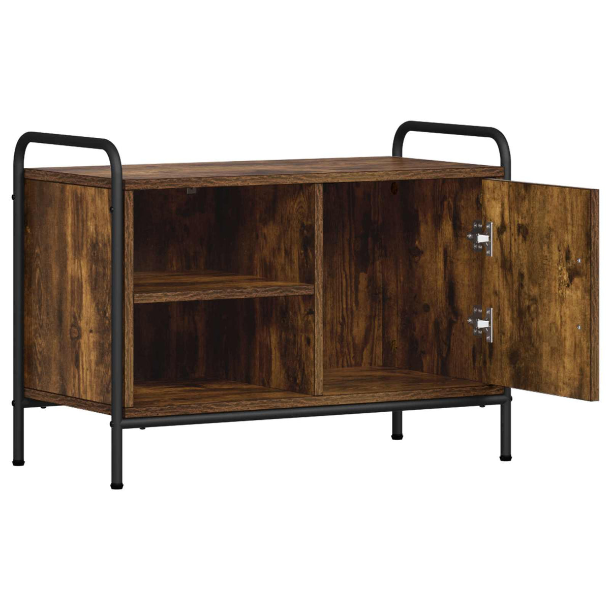 TV ormar 133 x 33 x 50 cm Dimljeni hrast Konstruirano drvo