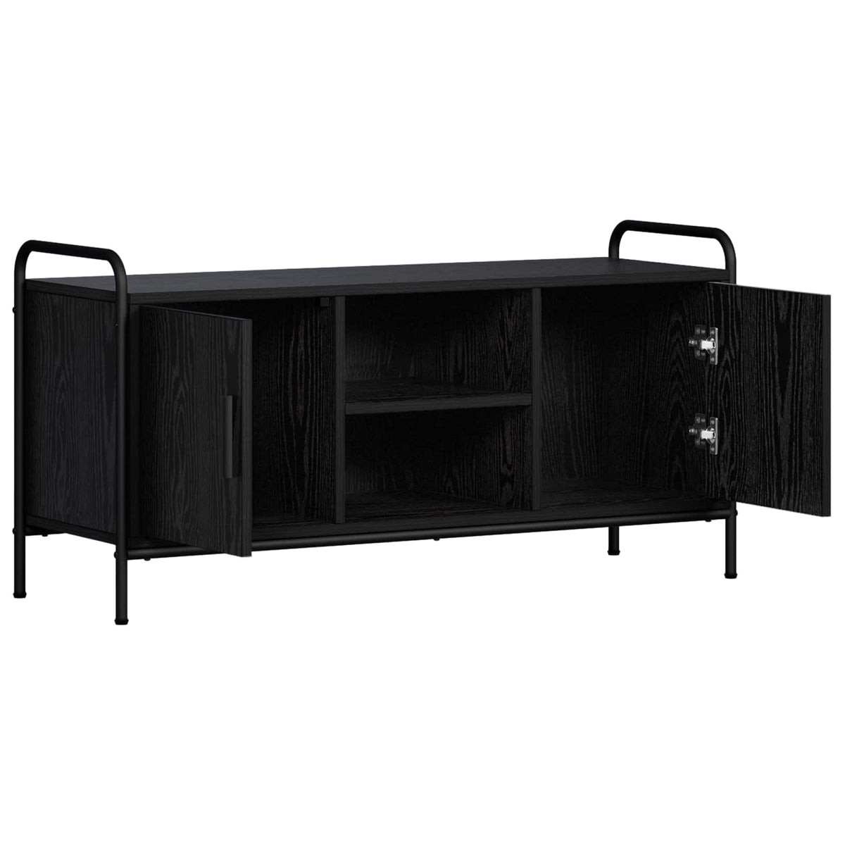 TV ormar 99 x 33 x 50 cm Crni hrast Konstruirano drvo