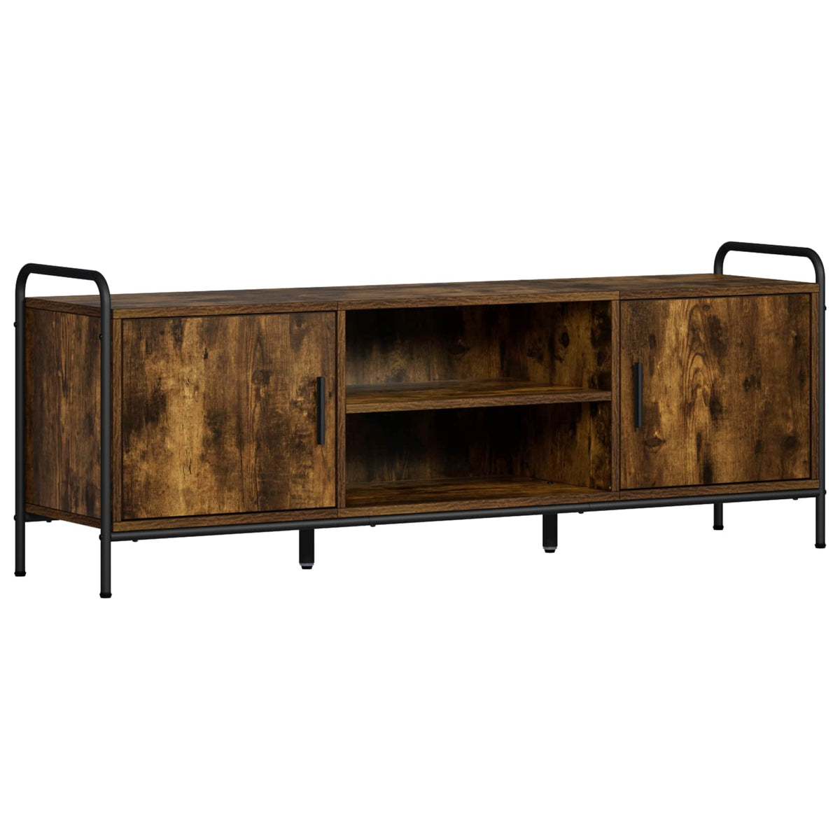 TV ormar 133 x 33 x 50 cm Dimljeni hrast Konstruirano drvo