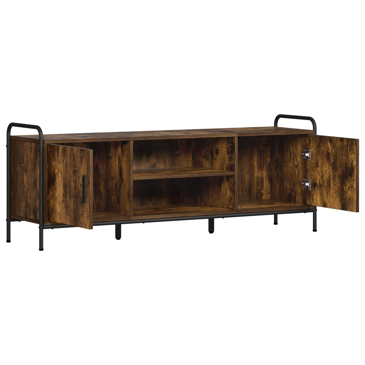 TV ormar 133 x 33 x 50 cm Dimljeni hrast Konstruirano drvo