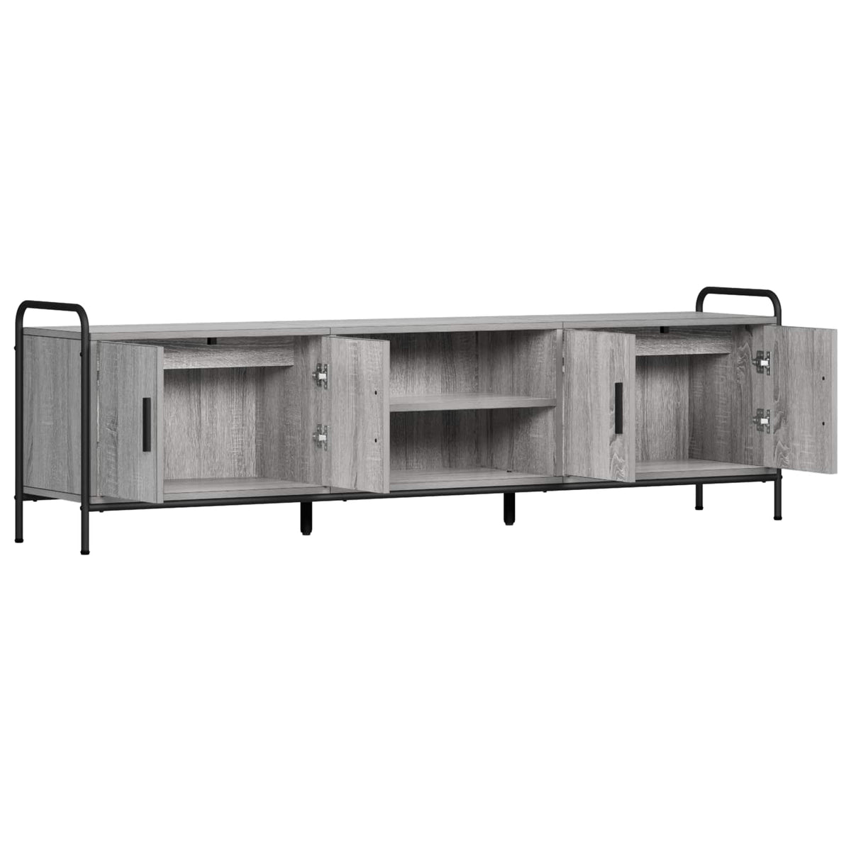 TV ormar 167,5 x 33 x 50 cm Siva Sonoma Konstruirano drvo