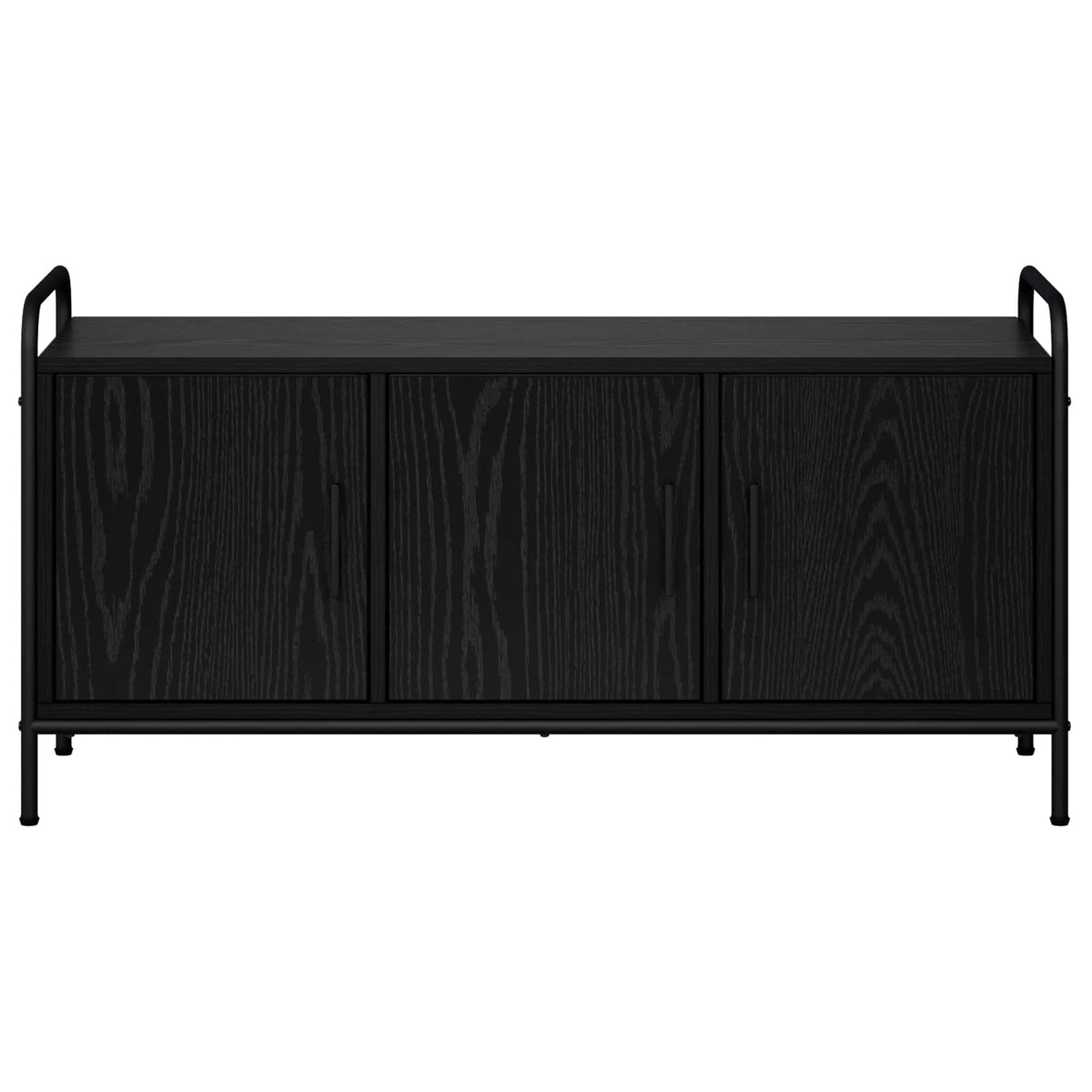 TV ormar 79,5 x 33 x 50 cm Crni hrast Konstruirano drvo