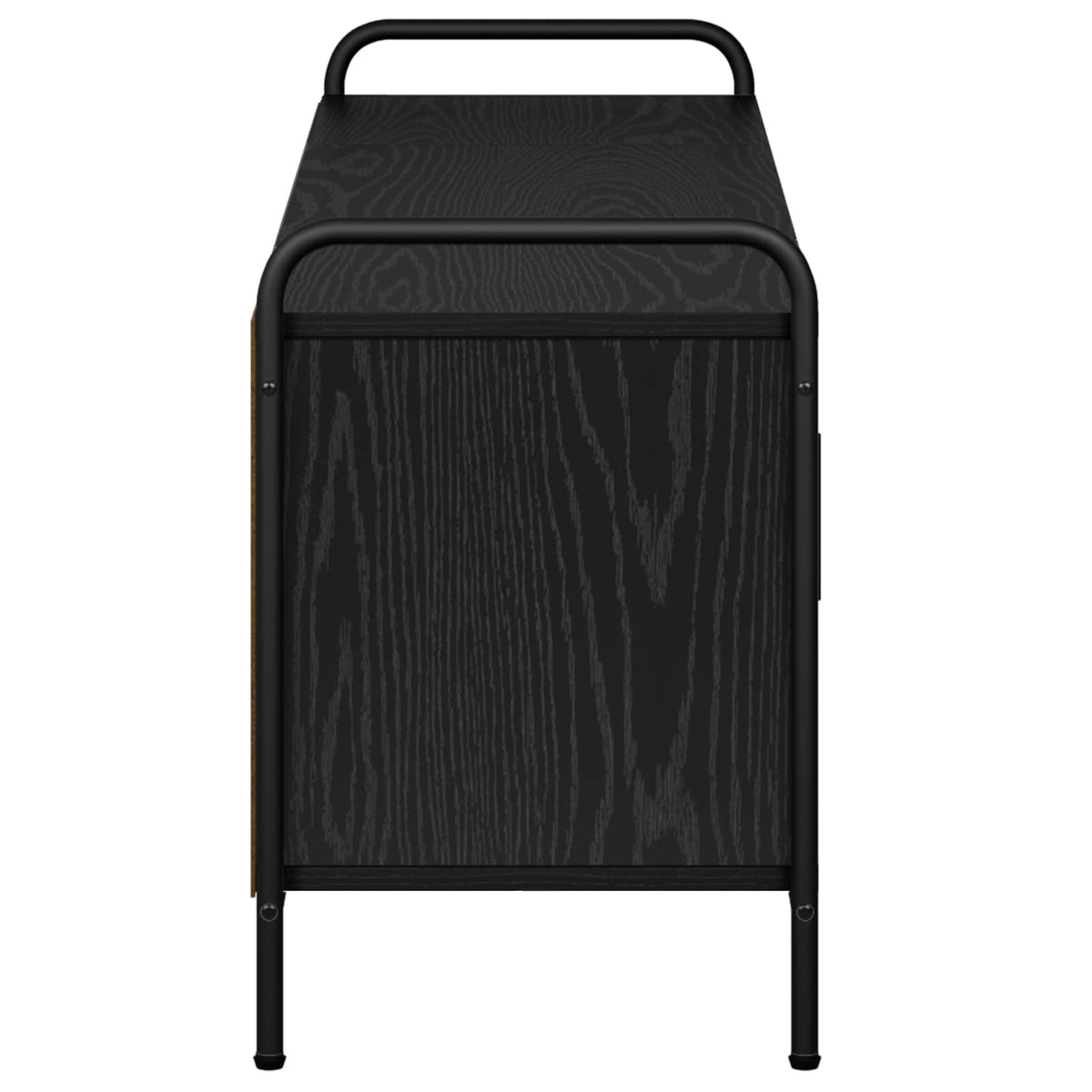 TV ormar 79,5 x 33 x 50 cm Crni hrast Konstruirano drvo