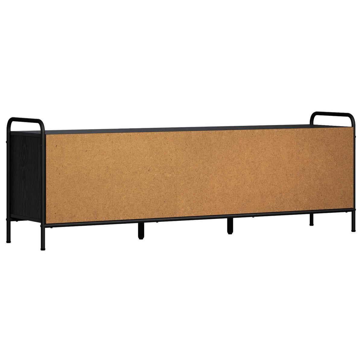 TV ormar 146 x 33 x 50 cm Crni hrast Konstruirano drvo