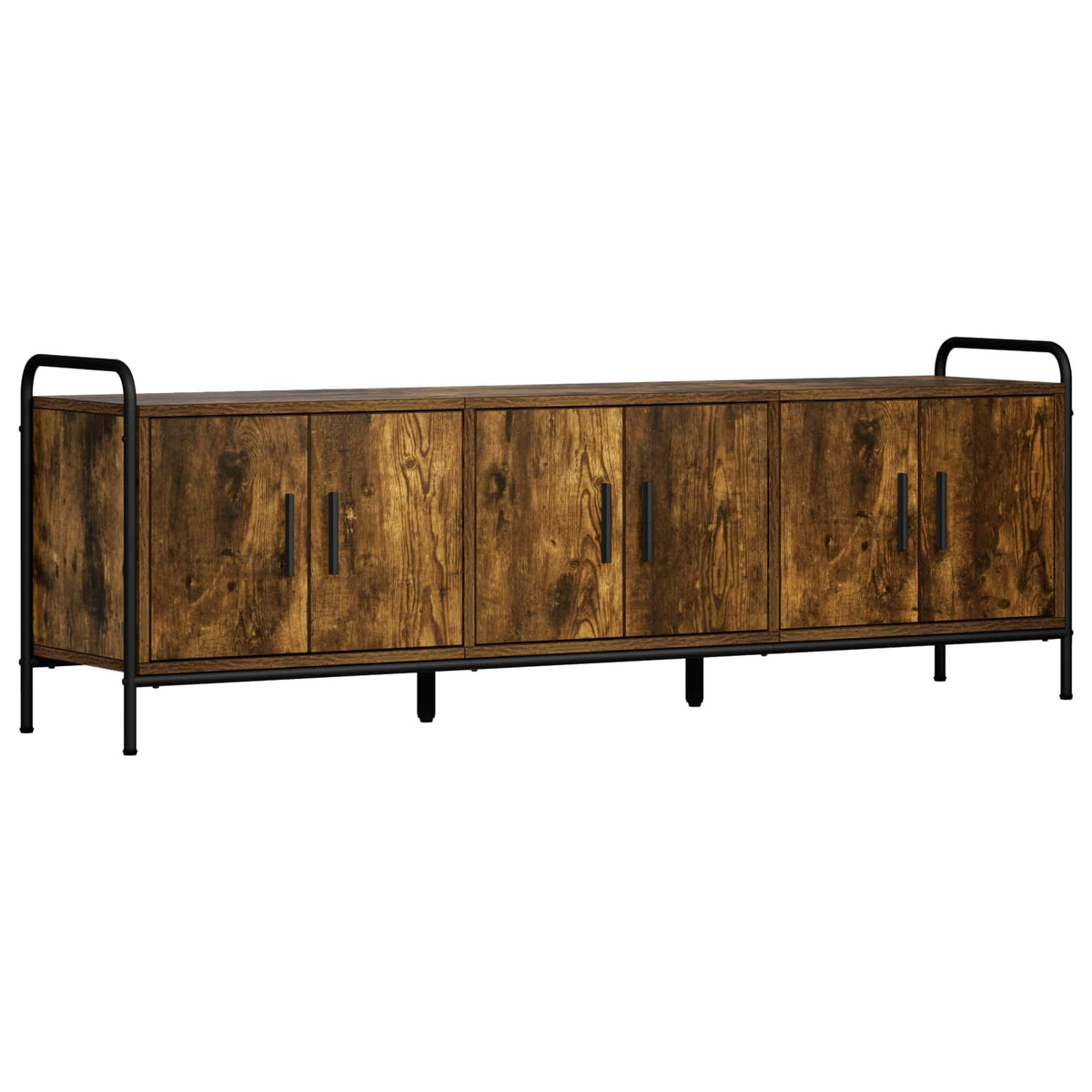TV ormar 146 x 33 x 50 cm Dimljeni hrast Konstruirano drvo