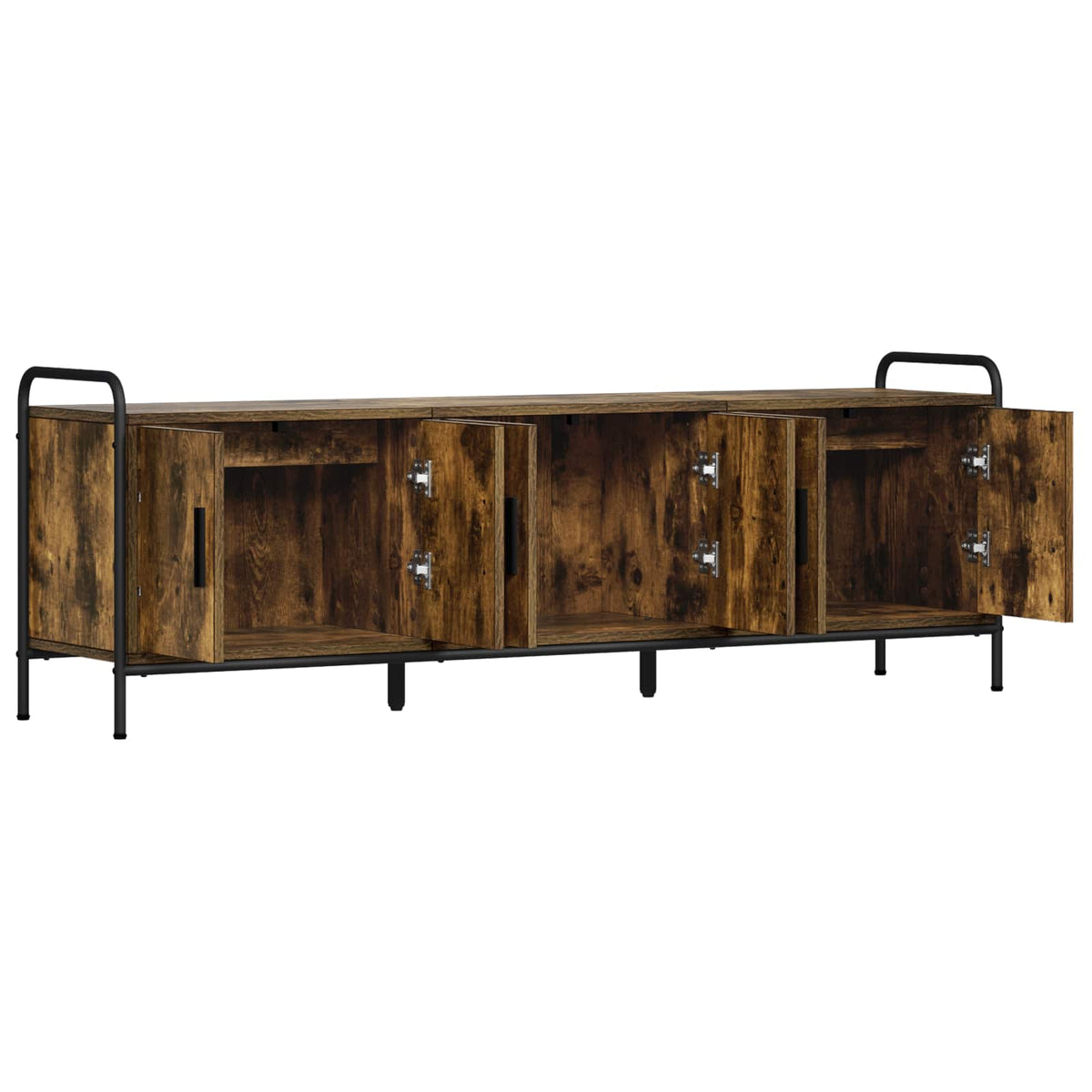 TV ormar 146 x 33 x 50 cm Dimljeni hrast Konstruirano drvo