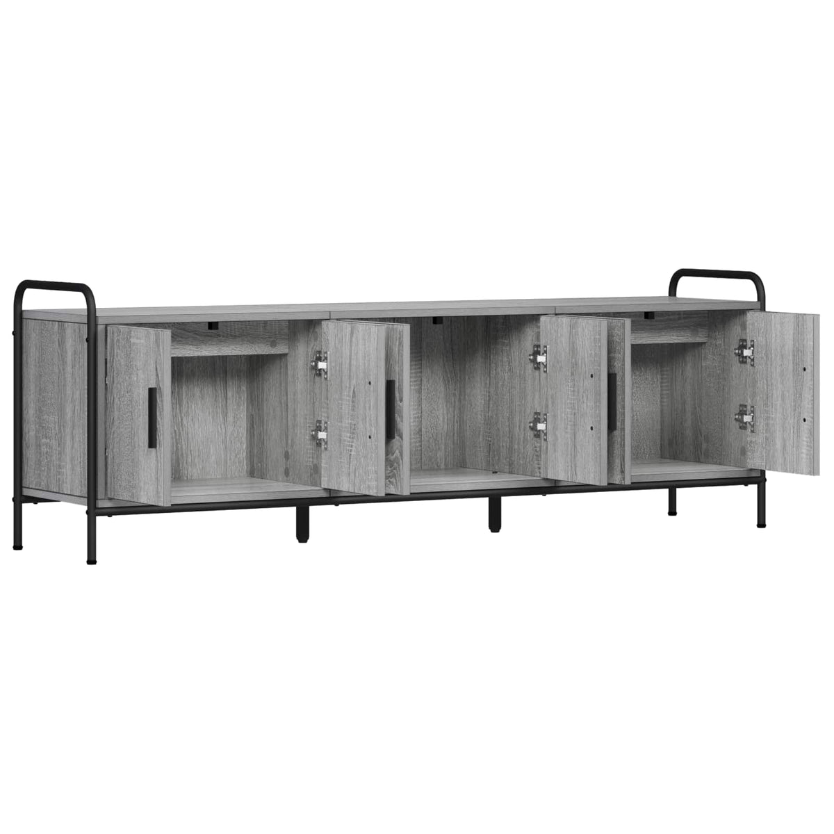 TV ormar 146 x 33 x 50 cm Siva Sonoma Konstruirano drvo