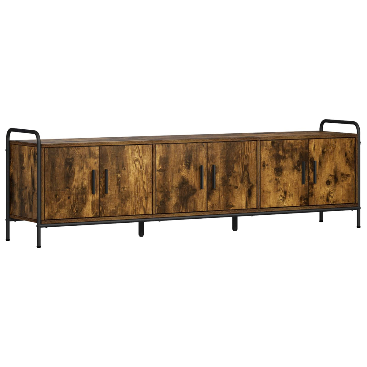 TV ormar 146 x 33 x 50 cm Dimljeni hrast Konstruirano drvo