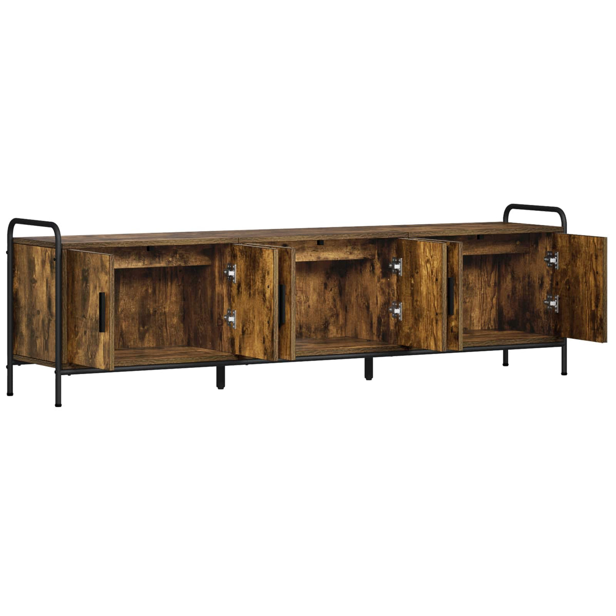 TV ormar 146 x 33 x 50 cm Dimljeni hrast Konstruirano drvo