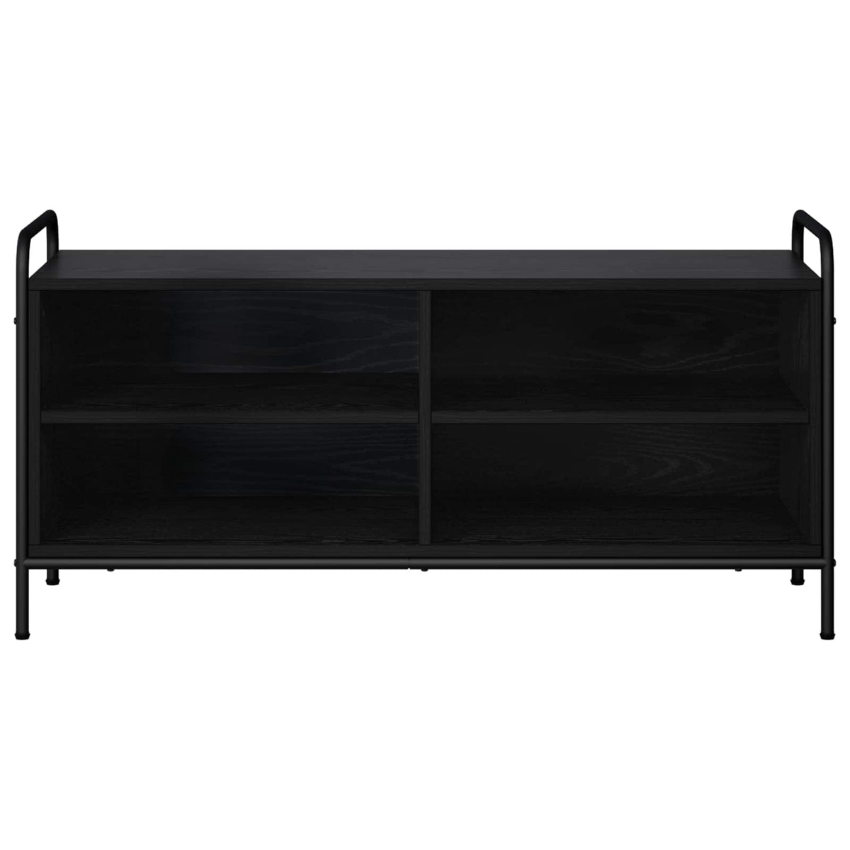 TV ormar 140 x 39,5 x 50 cm Crni hrast Konstruirano drvo