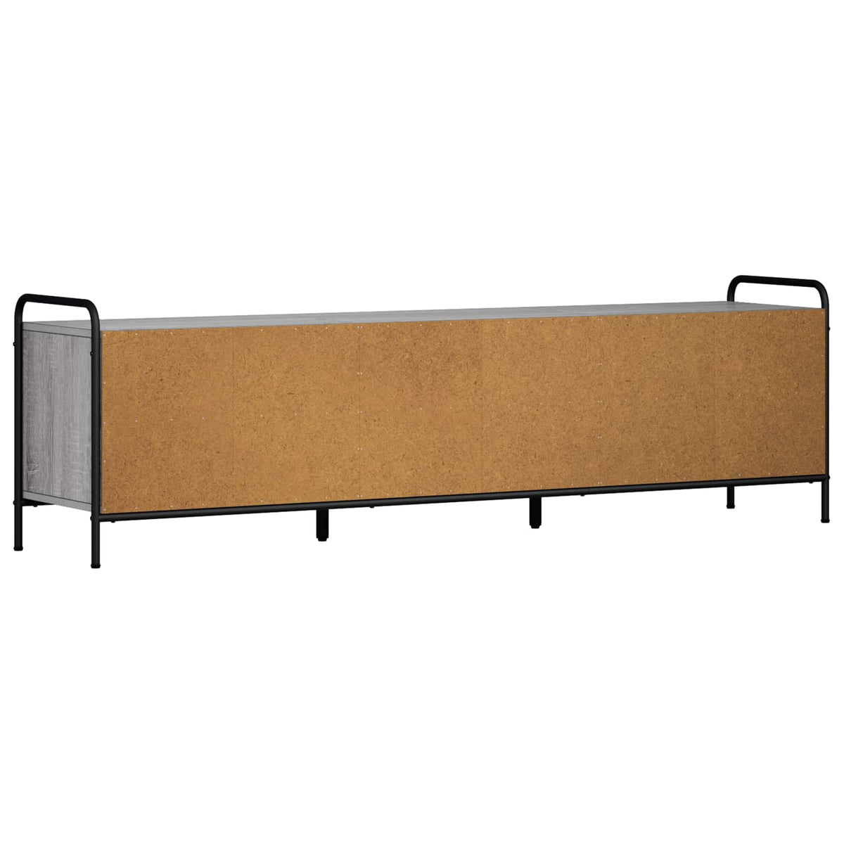 TV ormar 140 x 39,5 x 50 cm Siva Sonoma Konstruirano drvo