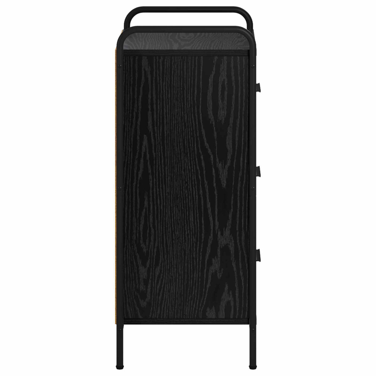 Kreveta Crni hrast 97 x 33 x 81 cm Konstruirano drvo
