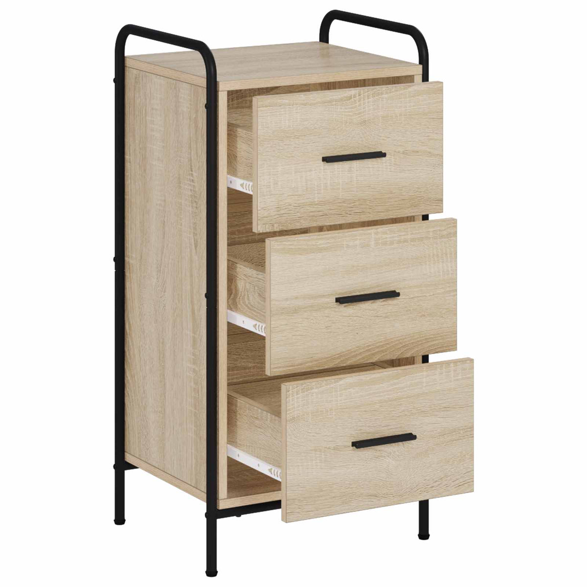 Kreveta Hrast sonoma 97 x 33 x 81 cm Konstruirano drvo