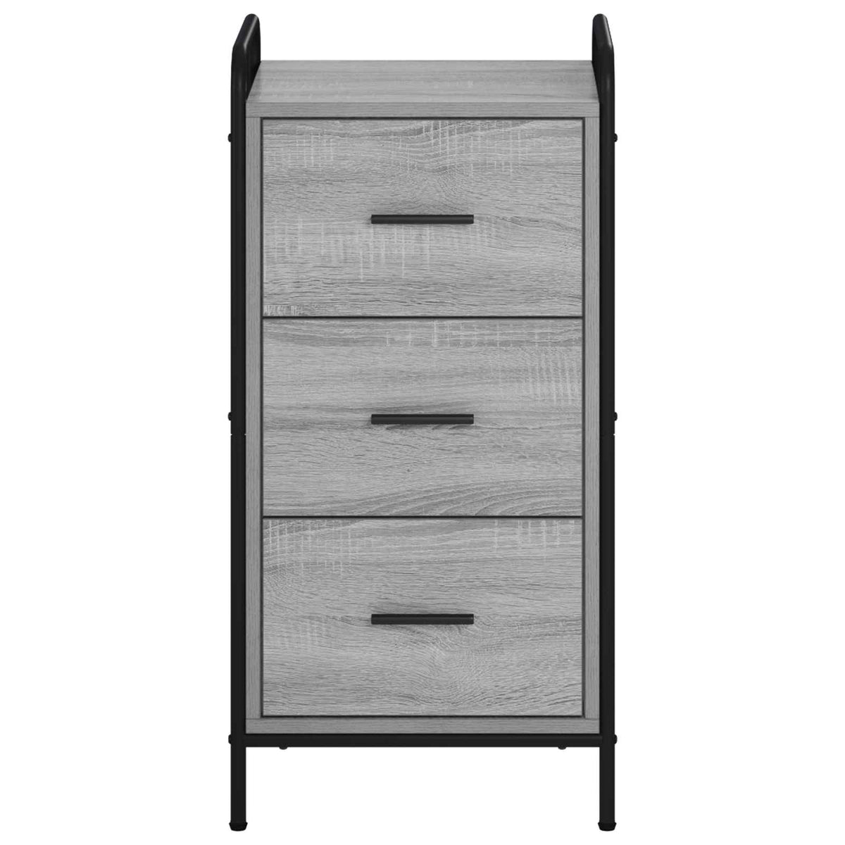 Kreveta Siva Sonoma 97 x 33 x 81 cm Konstruirano drvo