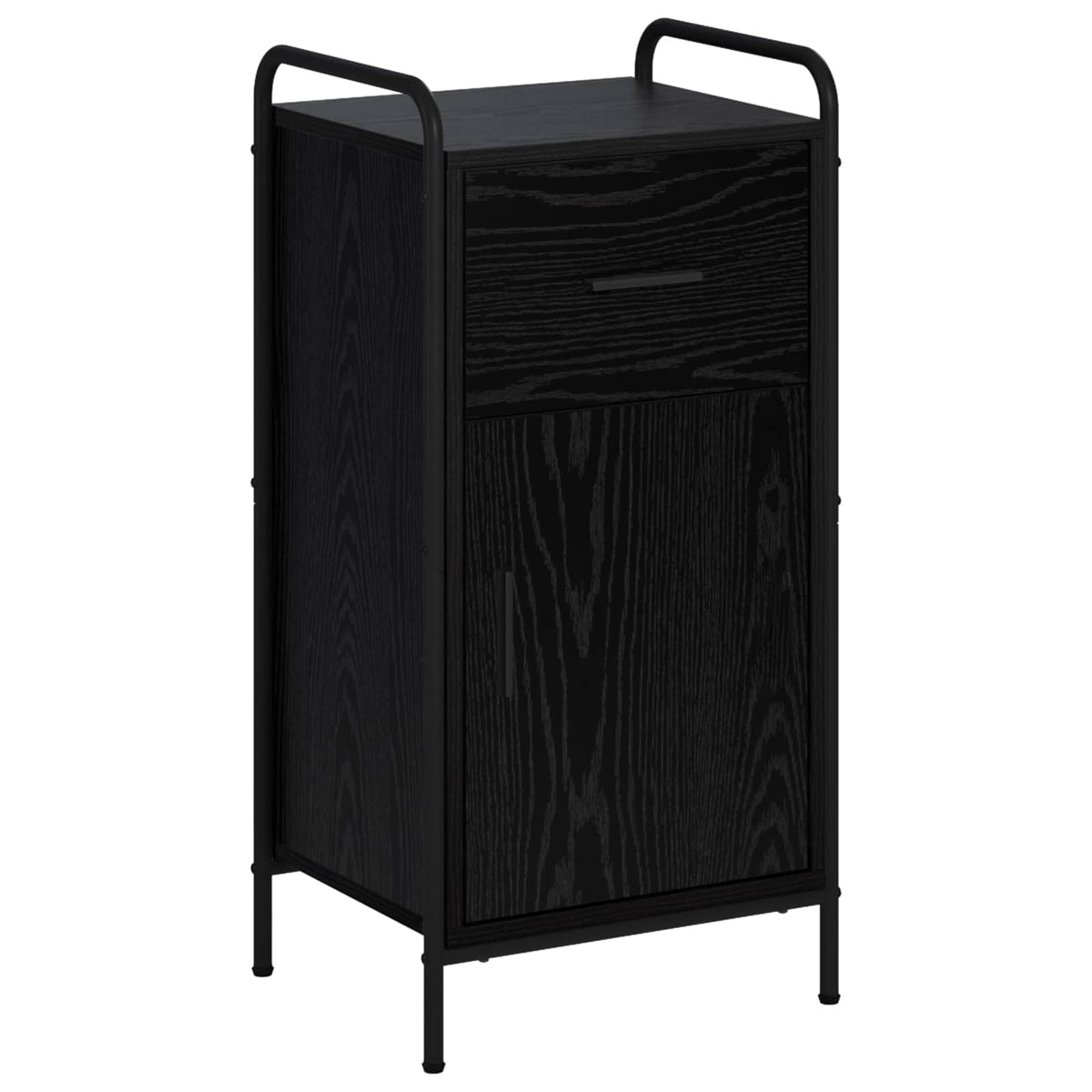 Kreveta Crni hrast 97 x 33 x 81 cm Konstruirano drvo