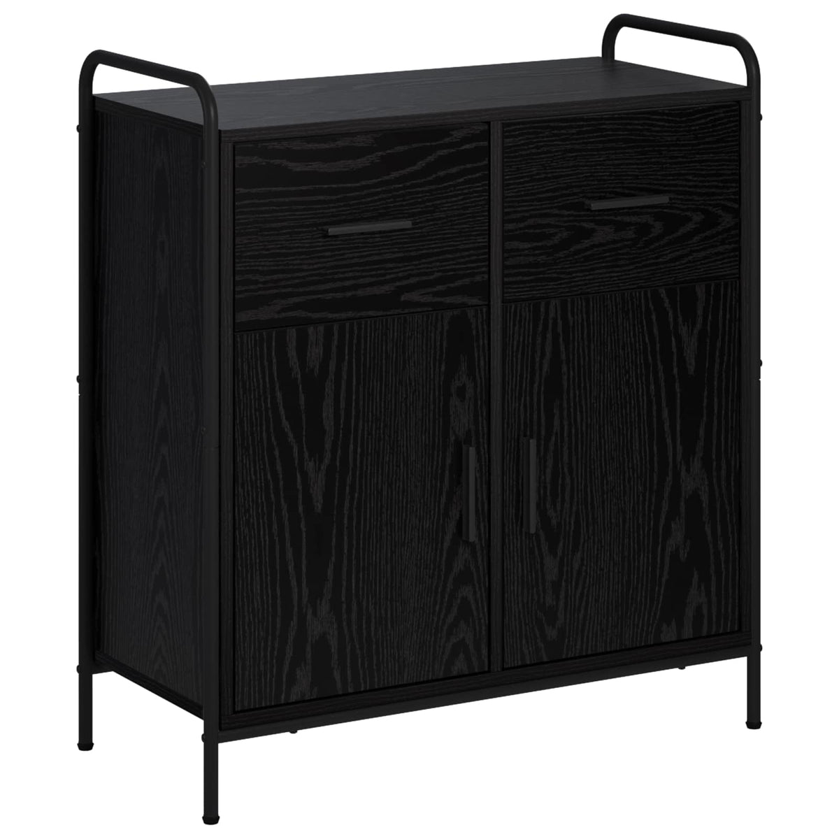 Kreveta Crni hrast 97 x 33 x 81 cm Konstruirano drvo