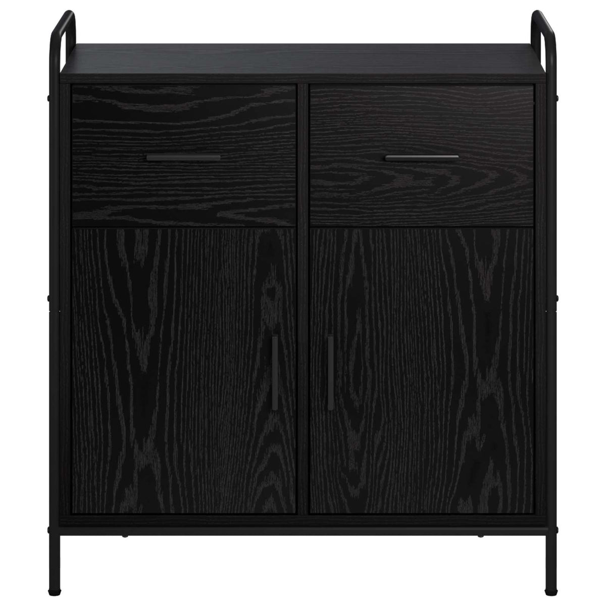 Kreveta Crni hrast 97 x 33 x 81 cm Konstruirano drvo