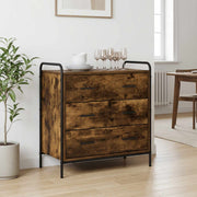 Ormar s ladicama Dimljeni hrast 70 x 39,5 x 71 cm