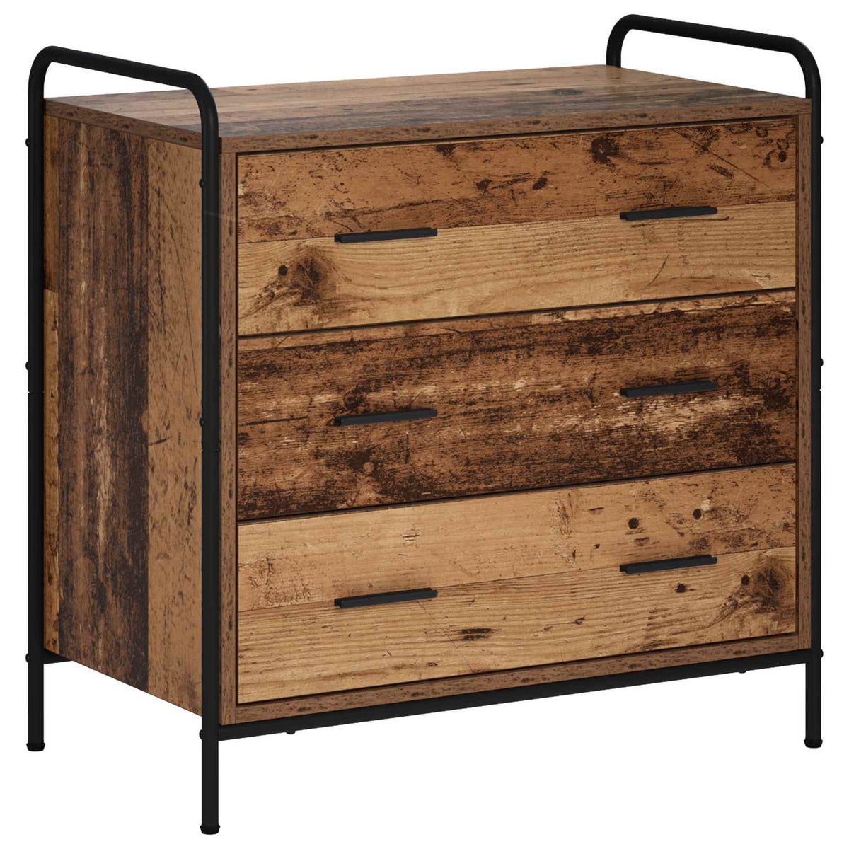 Ormar s ladicama Staro drvo 70 x 39,5 x 71 cm Konstruirano drvo