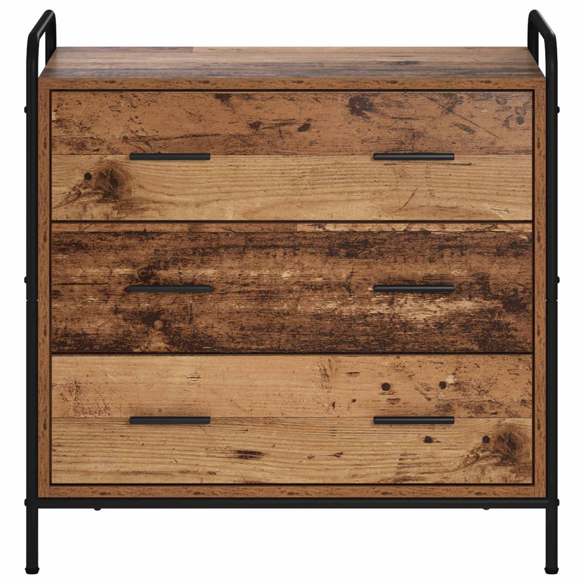 Ormar s ladicama Staro drvo 70 x 39,5 x 71 cm Konstruirano drvo