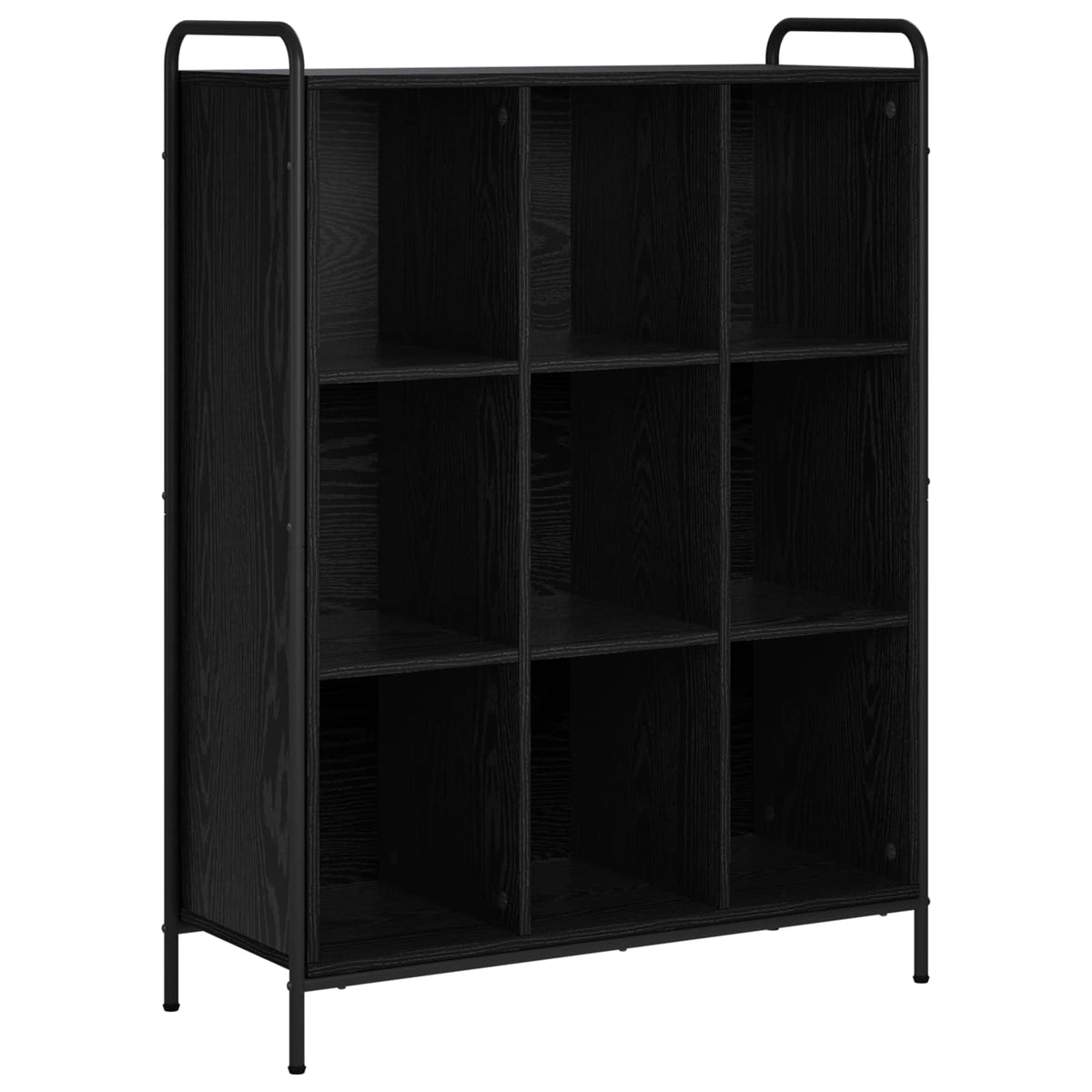 Ormarić za knjige 57 x 33 x 111 cm Konstruirano drvo Crni hrast