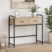 Konzolna stolica Hrast sonoma 90 x 33 x 80,5 cm