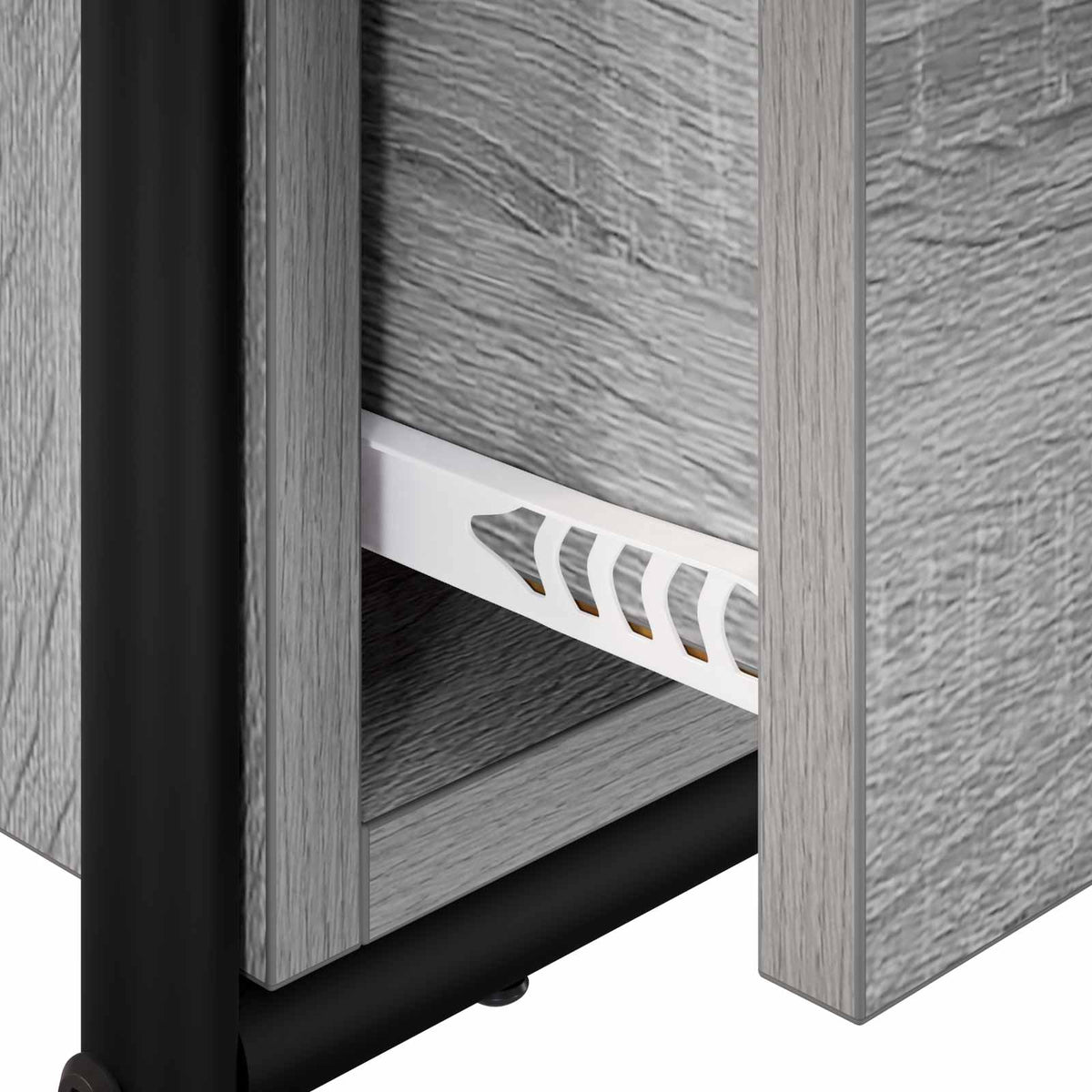 Konzolna stolica Siva Sonoma 90 x 33 x 80,5 cm