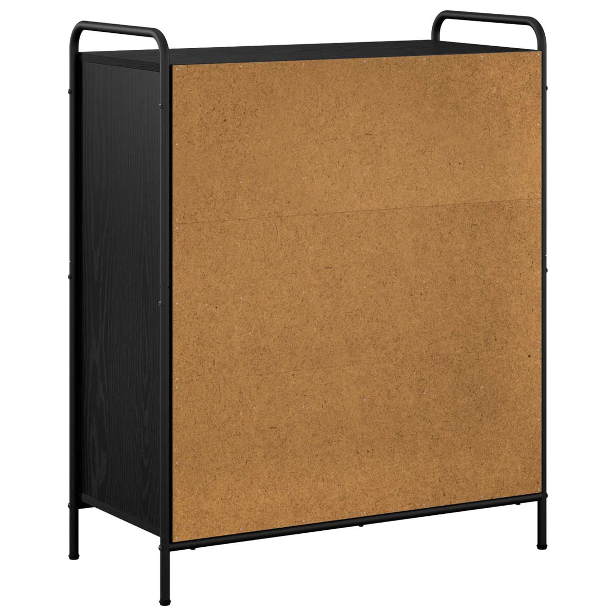 Ormar za cipele 76 x 36,5 x 93 cm Konstruirano drvo Crni hrast