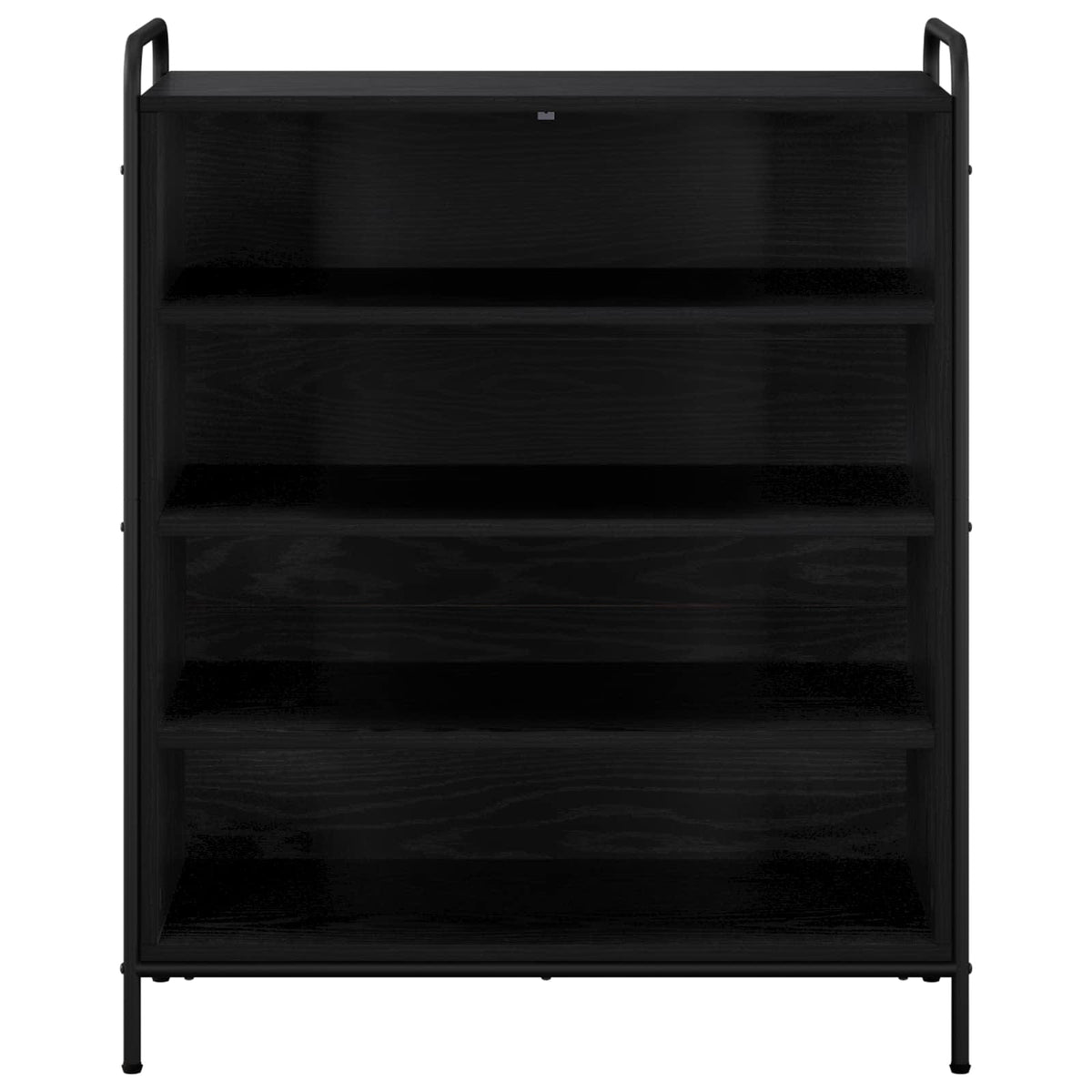 Ormar za cipele 76 x 36,5 x 93 cm Konstruirano drvo Crni hrast