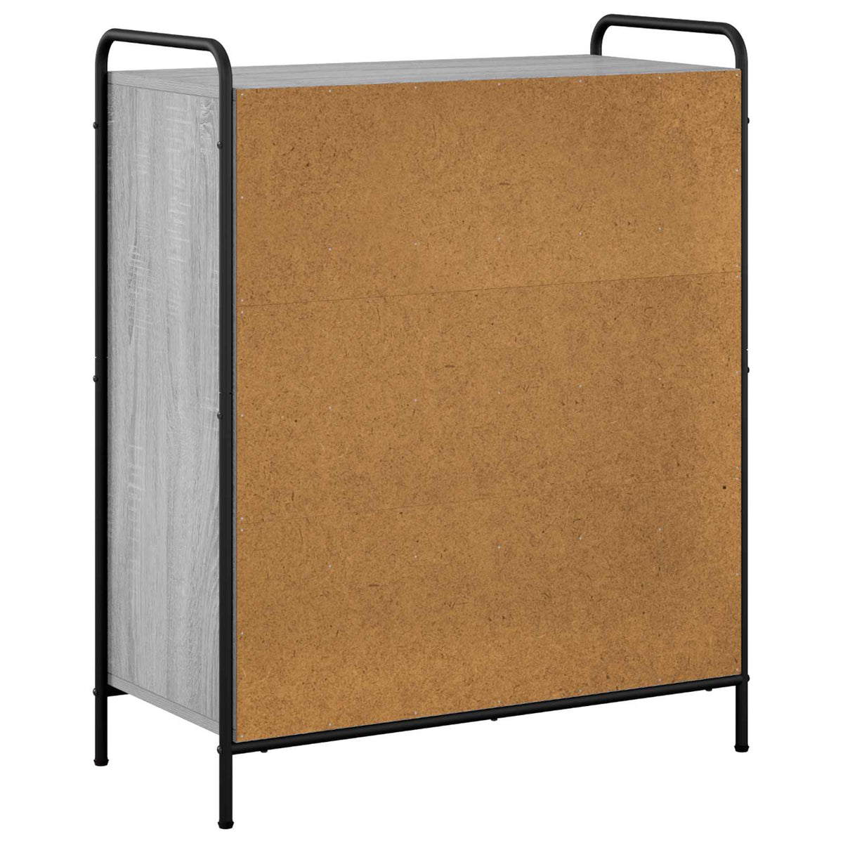 Ormar za cipele 76 x 36,5 x 93 cm Konstruirano drvo Siva Sonoma