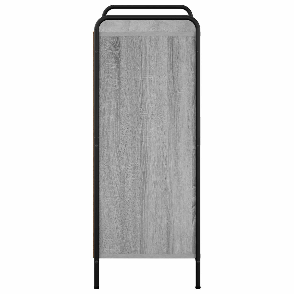 Ormar za cipele 76 x 36,5 x 93 cm Konstruirano drvo Siva Sonoma