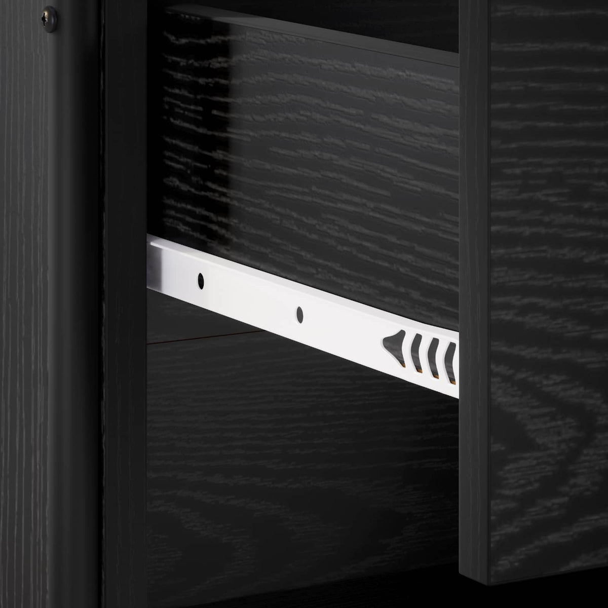 Ormar za cipele 76 x 36,5 x 93 cm Konstruirano drvo Crni hrast