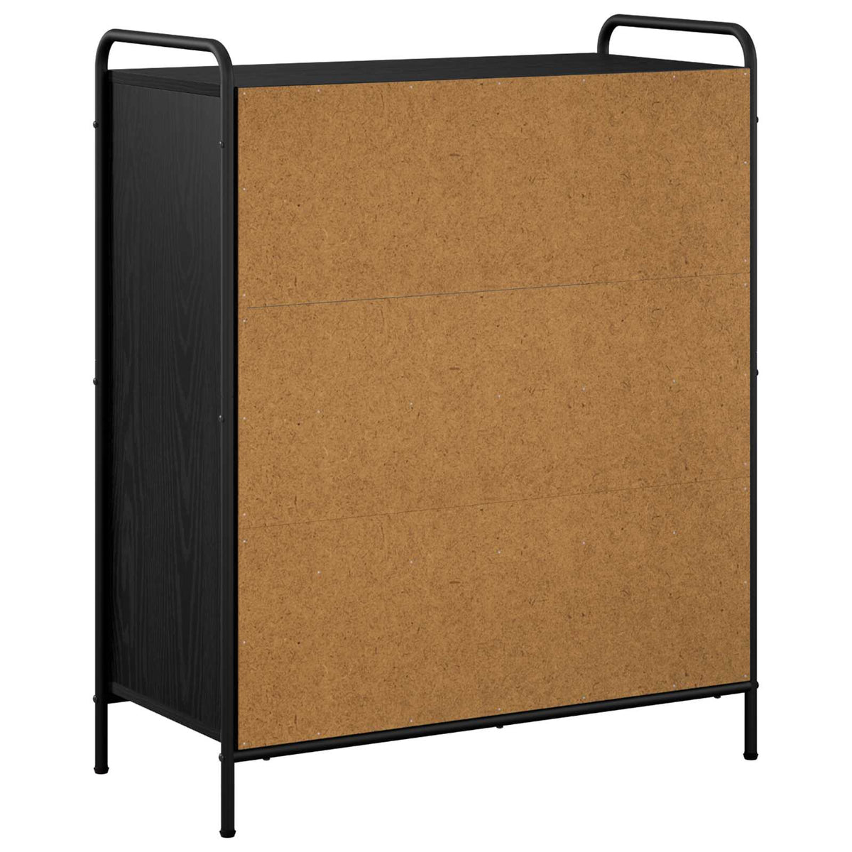 Ormar za cipele 76 x 36,5 x 93 cm Konstruirano drvo Crni hrast
