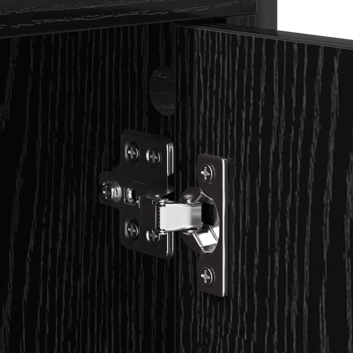 Ormar za cipele 51 x 36,5 x 93 cm Konstruirano drvo Crni hrast