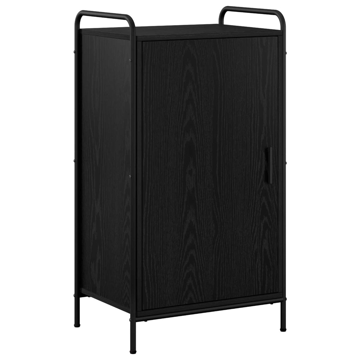 Ormar za cipele 51 x 36,5 x 93 cm Konstruirano drvo Crni hrast