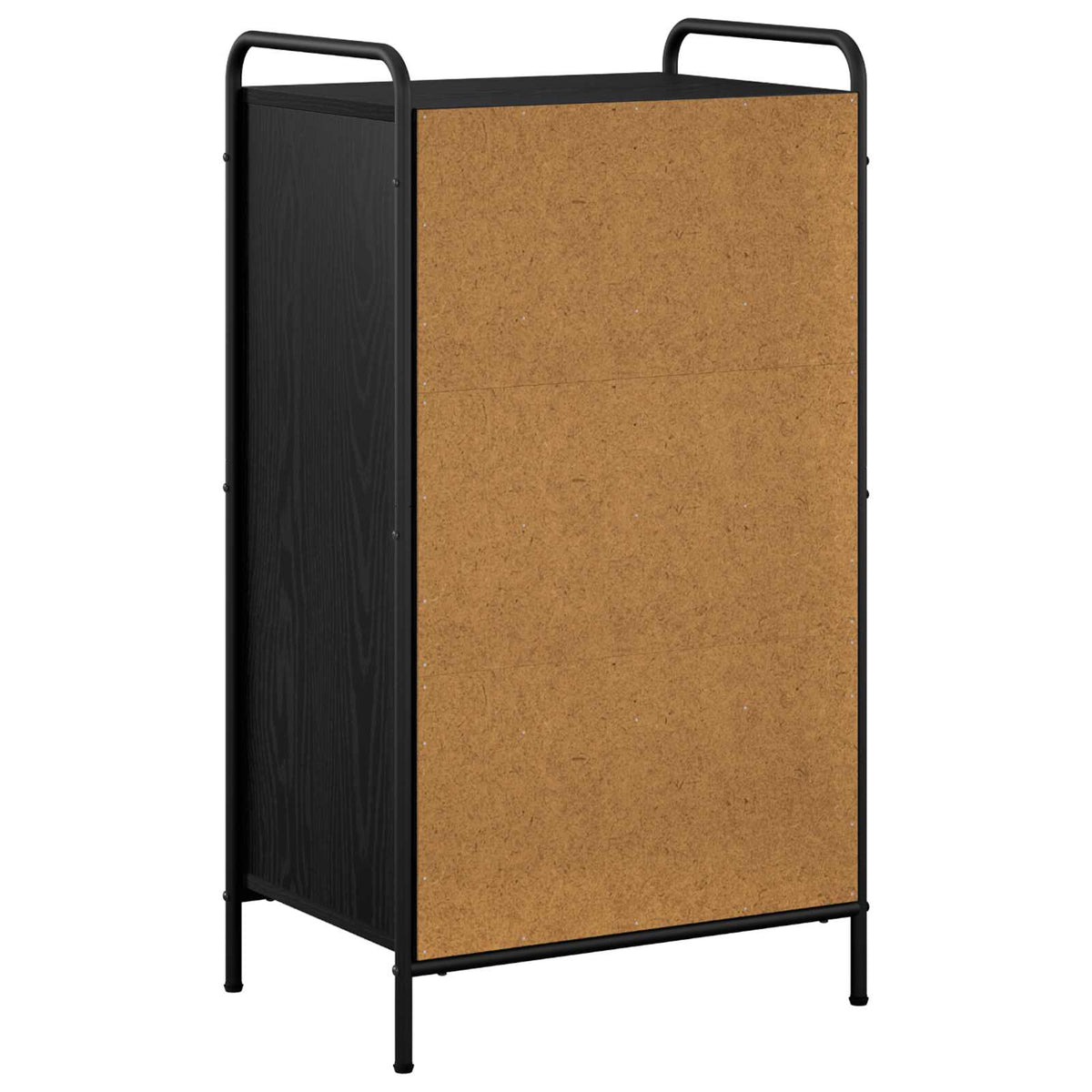 Ormar za cipele 51 x 36,5 x 93 cm Konstruirano drvo Crni hrast
