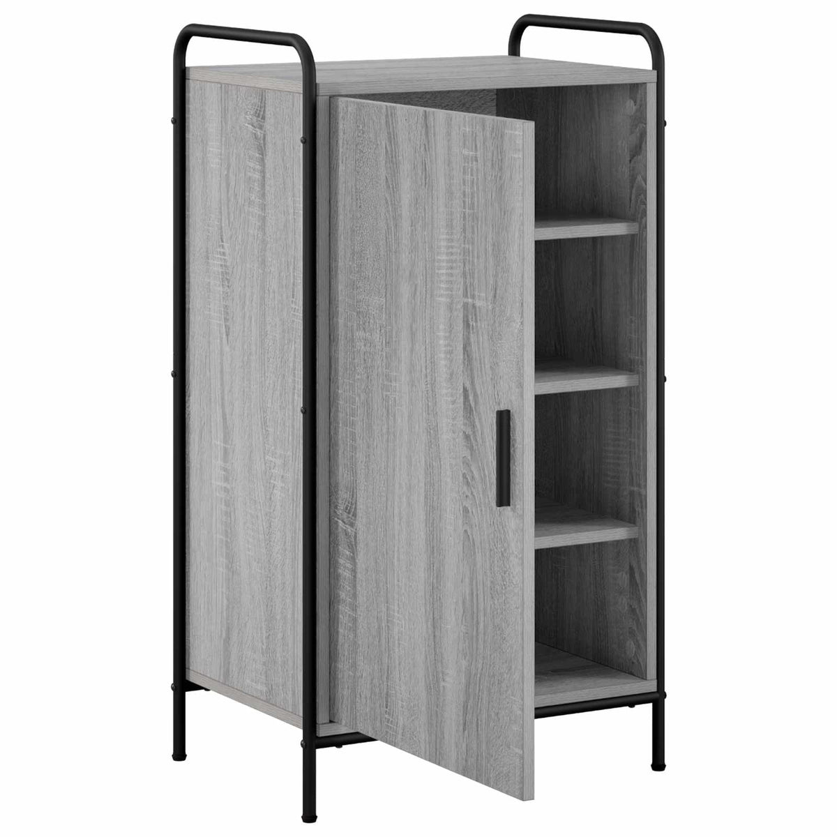 Ormar za cipele 51 x 36,5 x 93 cm Konstruirano drvo Siva Sonoma