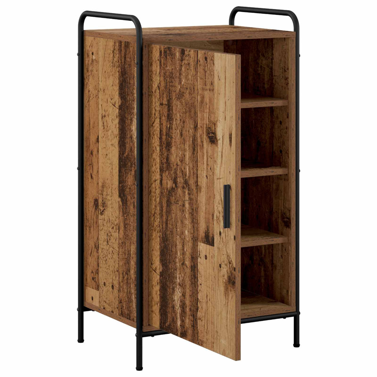 Ormar za cipele 51 x 36,5 x 93 cm Konstruirano drvo Staro drvo