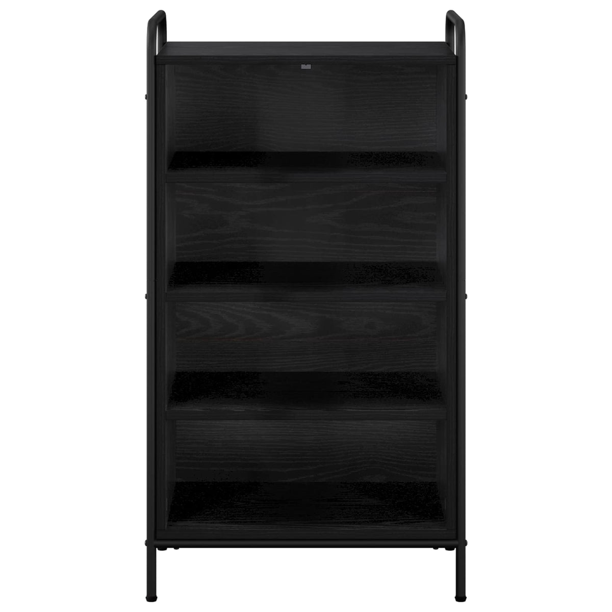 Ormar za cipele 51 x 36,5 x 93 cm Konstruirano drvo Crni hrast