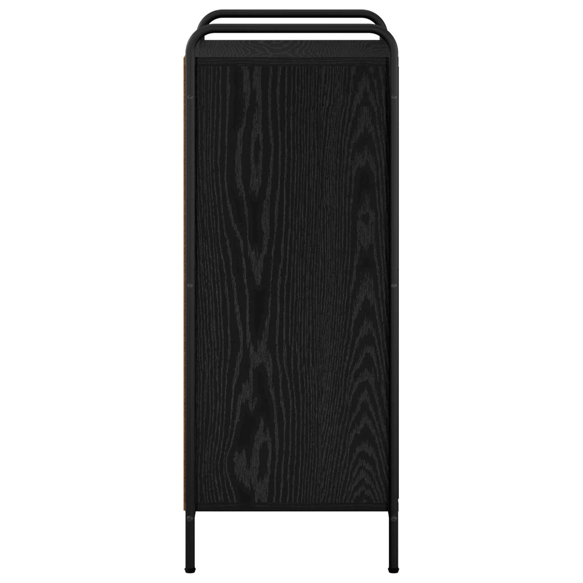 Ormar za cipele 51 x 36,5 x 93 cm Konstruirano drvo Crni hrast