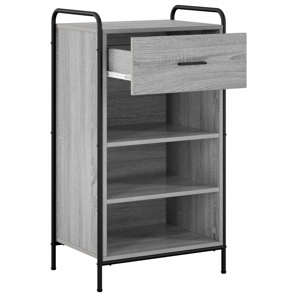 Ormar za cipele 51 x 36,5 x 93 cm Konstruirano drvo Siva Sonoma