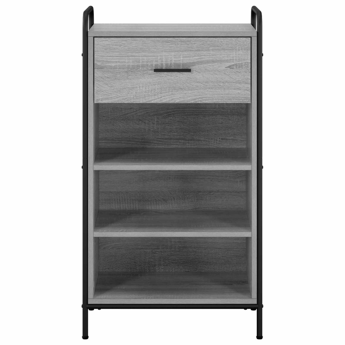 Ormar za cipele 51 x 36,5 x 93 cm Konstruirano drvo Siva Sonoma