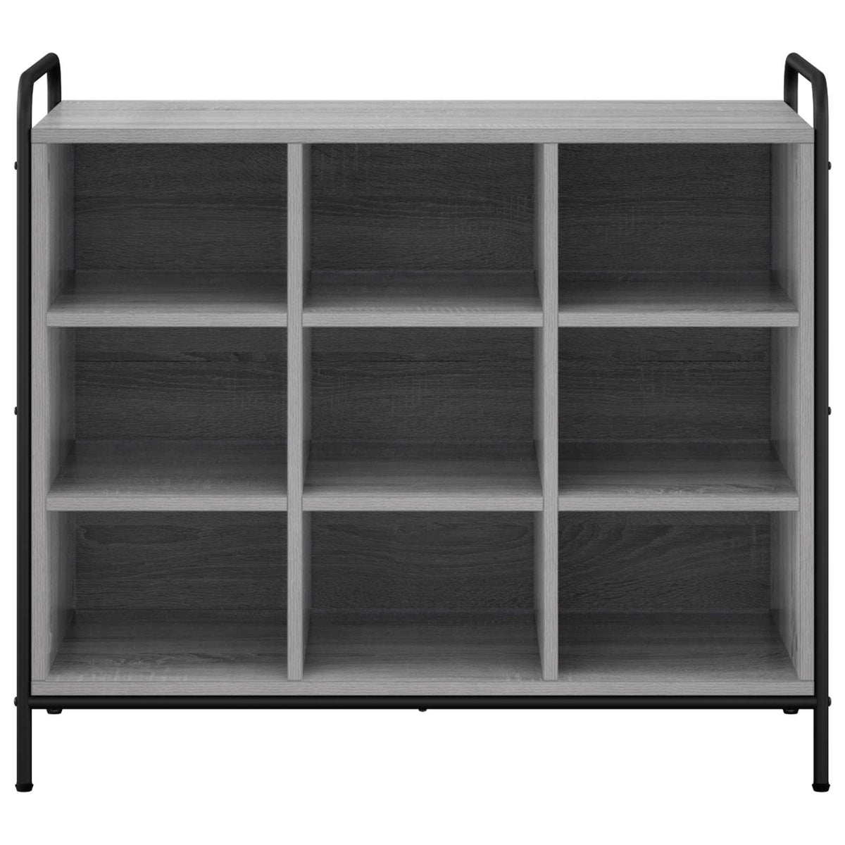 Ormar za cipele 85 x 39,5 x 75 cm Konstruirano drvo Siva Sonoma