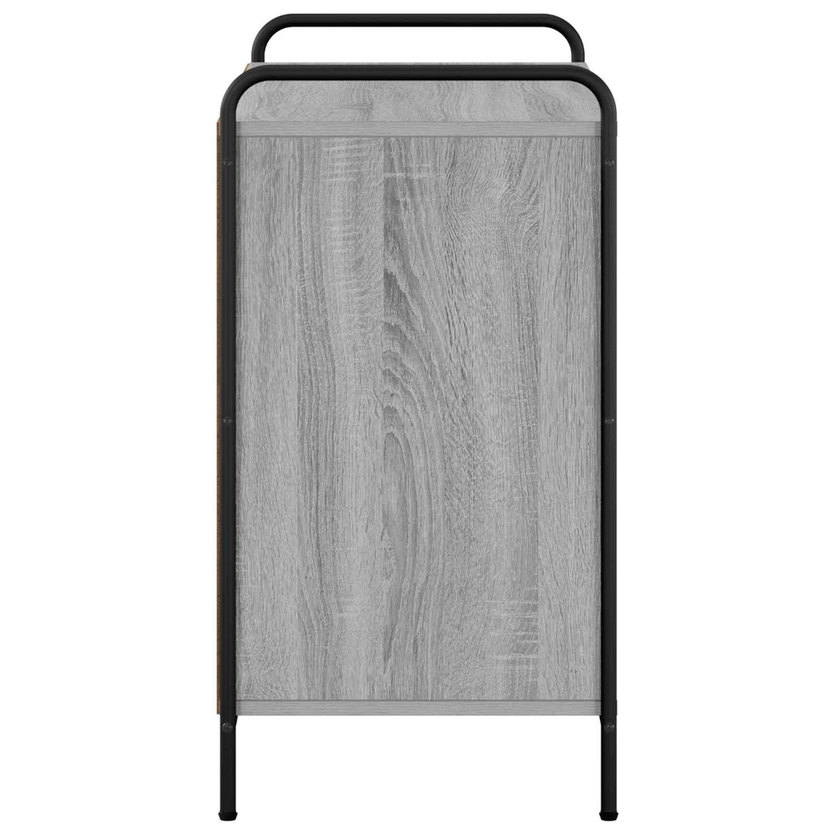 Ormar za cipele 85 x 39,5 x 75 cm Konstruirano drvo Siva Sonoma